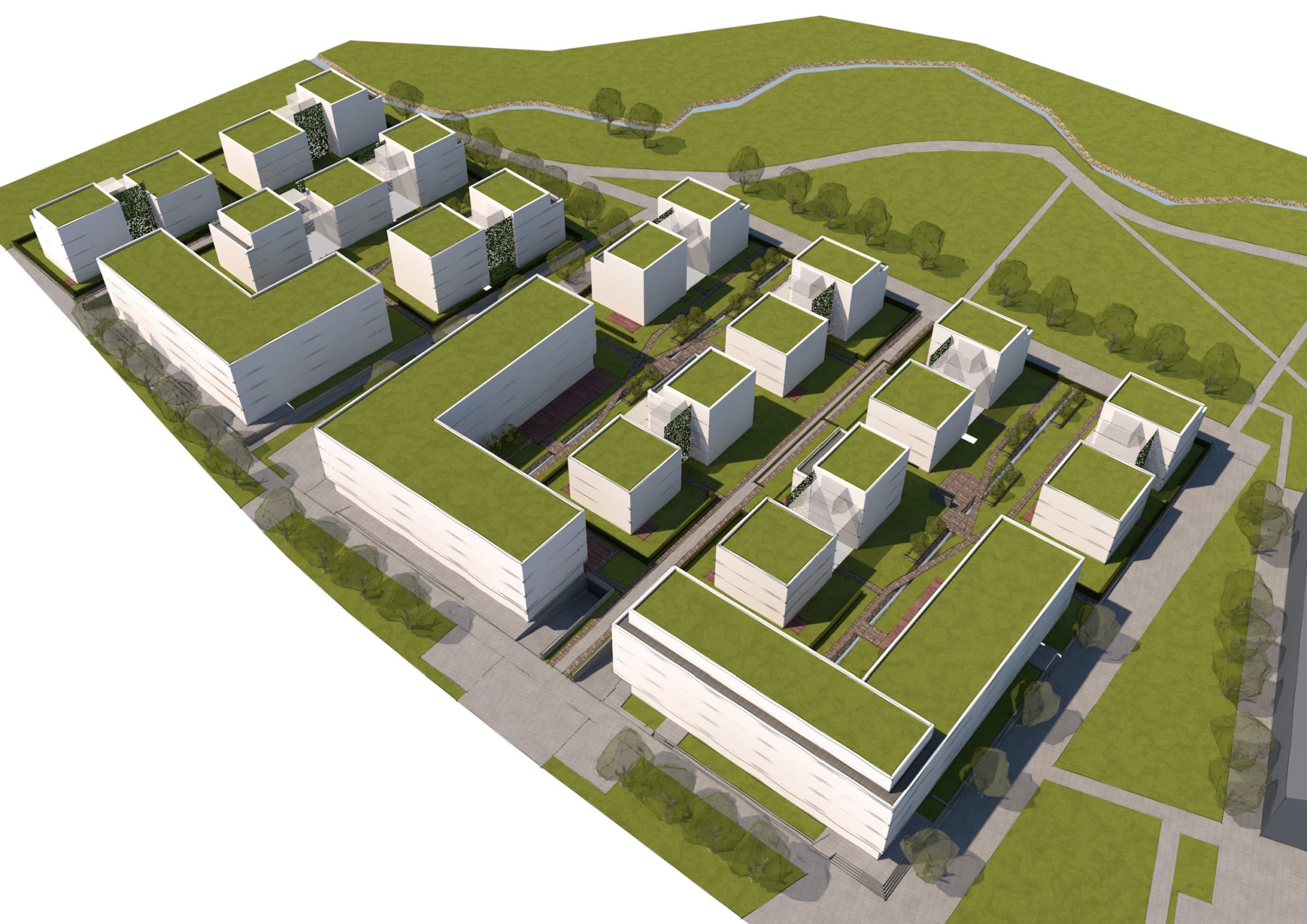 Area acquired: planned IT Campus Achern combines working and living in an ultra-modern and ecological way